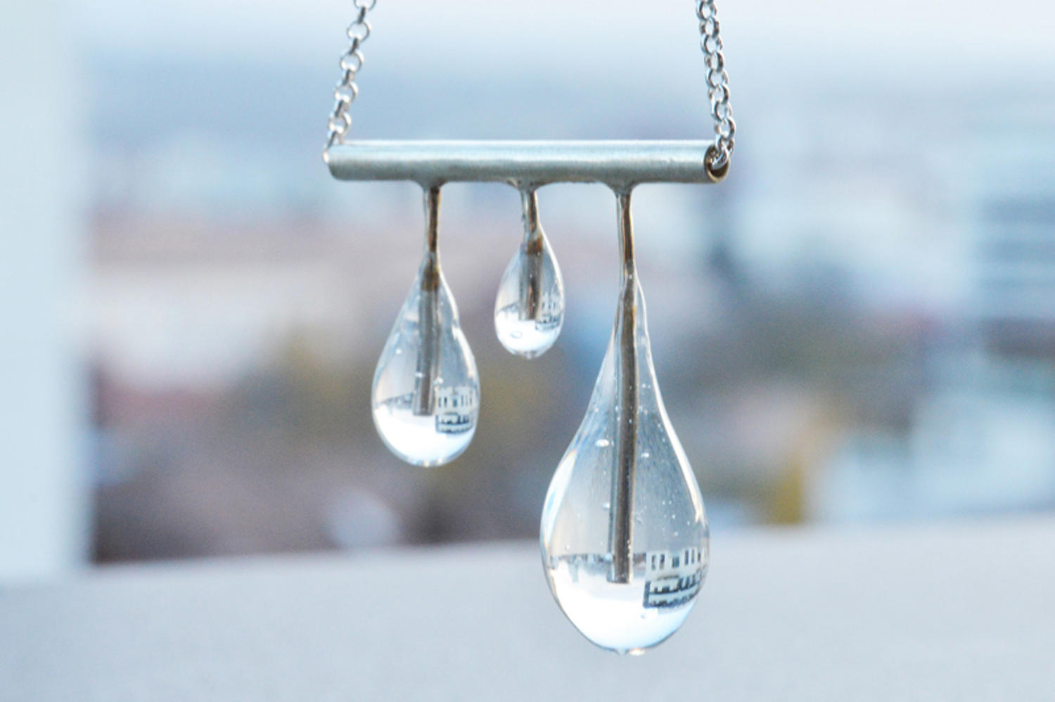 Pandantiv argint Drops of Heaven