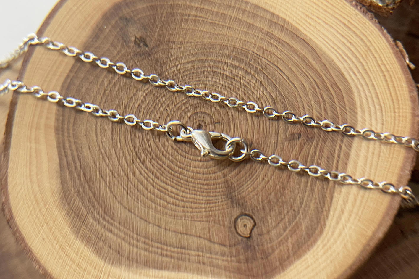 Lant placat cu argint la 45 cm