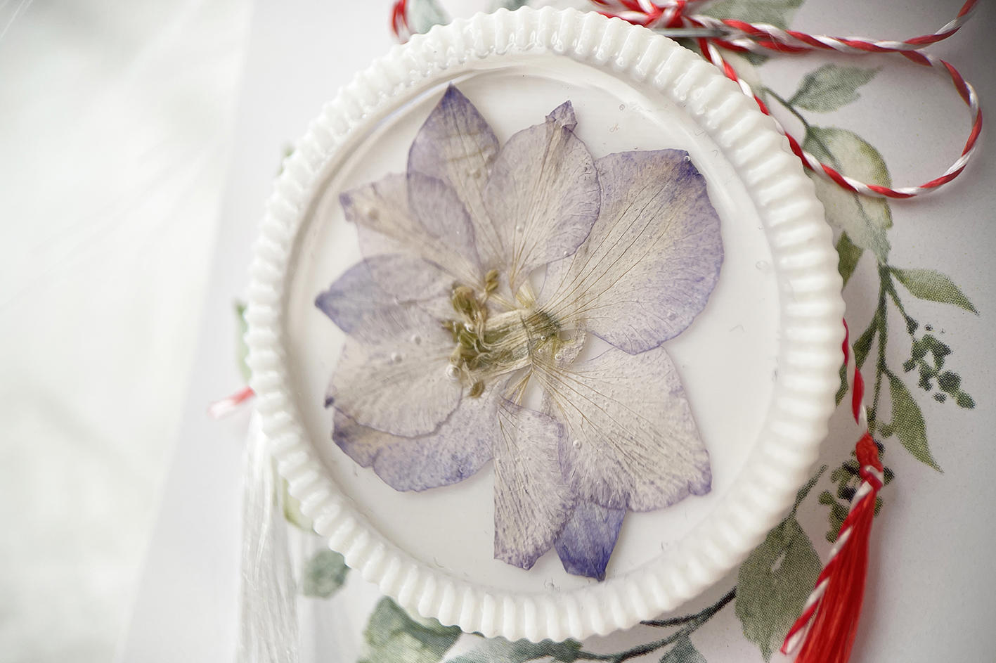 Martisor brosa Nemtisor (floare naturala)