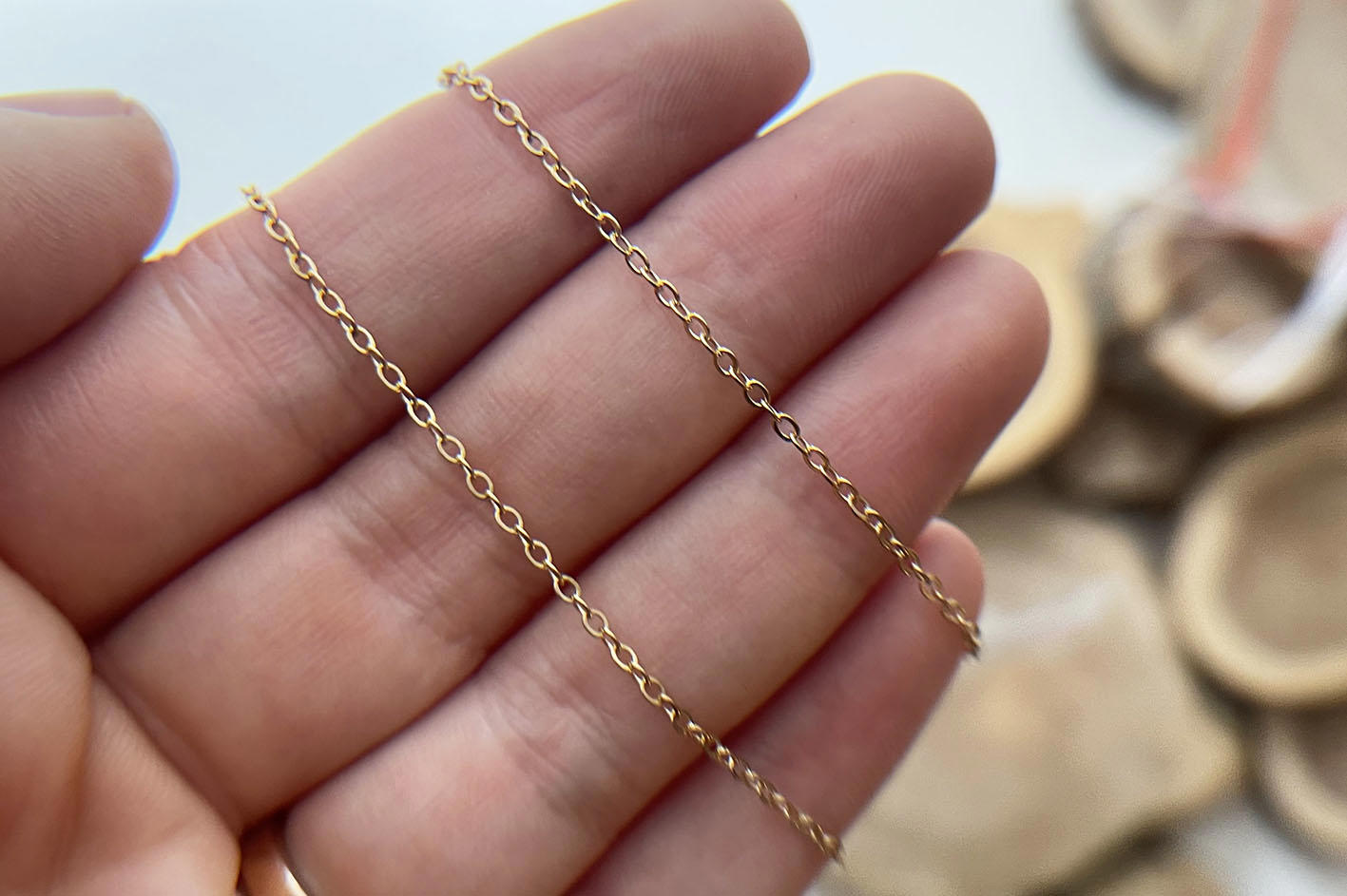 Lant placat cu aur 14k