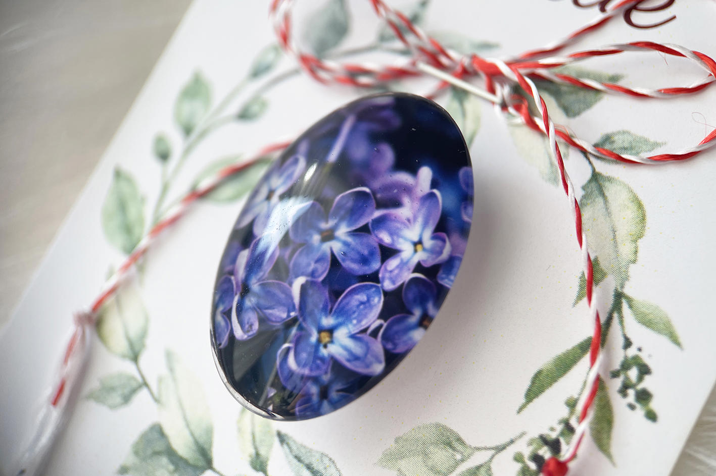 Martisor brosa Soapte de Primavara (print)